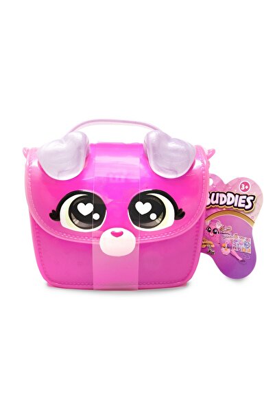 Glam Buddies Mini Catelus, jucarie de plus, poseta cu surpriza, diverse modele