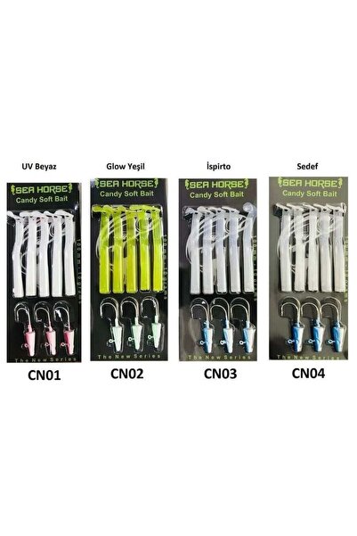 SEA HORSE Candy Soft Bait 10 Cm 10 gr Silikon Yem