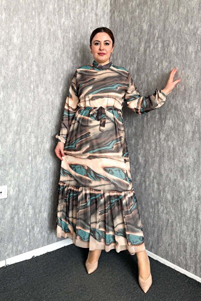 ModaPlaza Rochie de damă cu model din șifon 7583