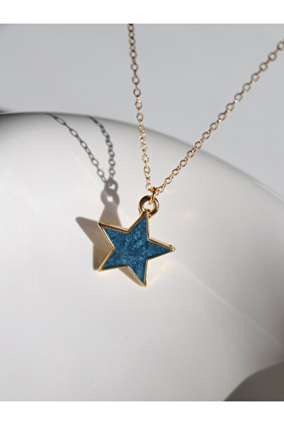 Reorah Collection Blue Star Necklace