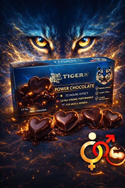 Tiger Maximum All night Çikolata Unisex 5 li paket