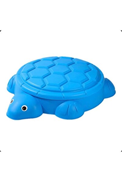 ALBADER Kids Turtle Sandbox with Lid 2in1 Sand & Water Play Table, Toddler Se...