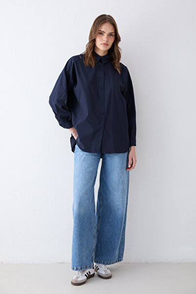 Melike Tatar poplin Cămașă 81-4943