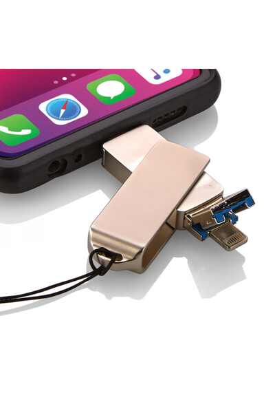 Kritik Ticaret Ticaretin Yeni Yüzü 32 Gb USB Memory 3.0, Type-C, Lightning an...