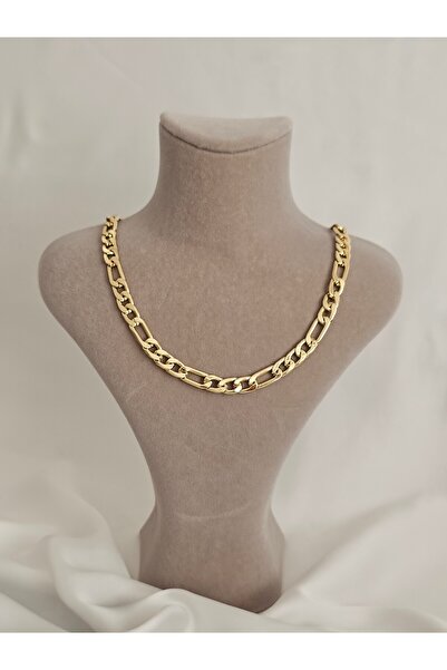 Zivazer Store Women's Tarnish-Resistant 44.5 cm Long Thick Chain Necklace (th...