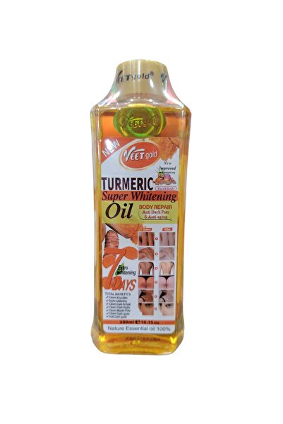 Beauty زيت الكركم لتفتيح وشد الجسم 300 مل من فيت جولد