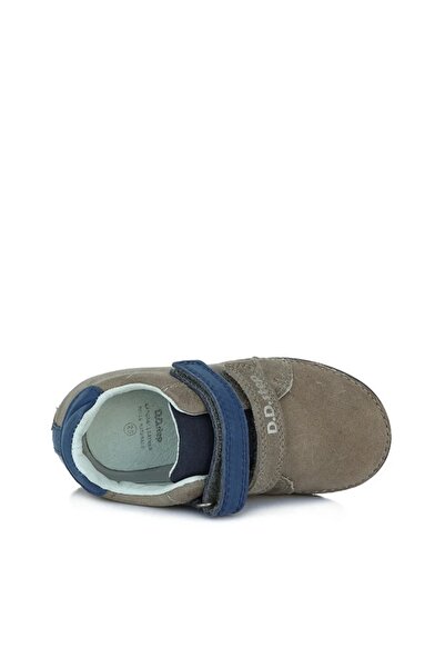 D.D.step Incaltaminte din piele pentru copii, DDstep, Grey, S050-335AM