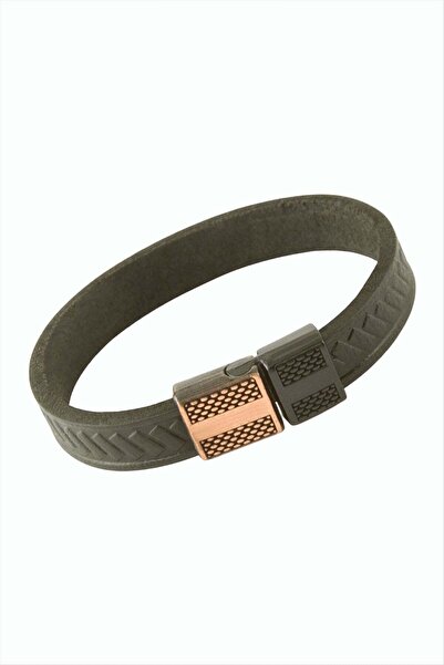 FREEDOM STOREE سوار أصلي جلد مع منقوش مغناطيس