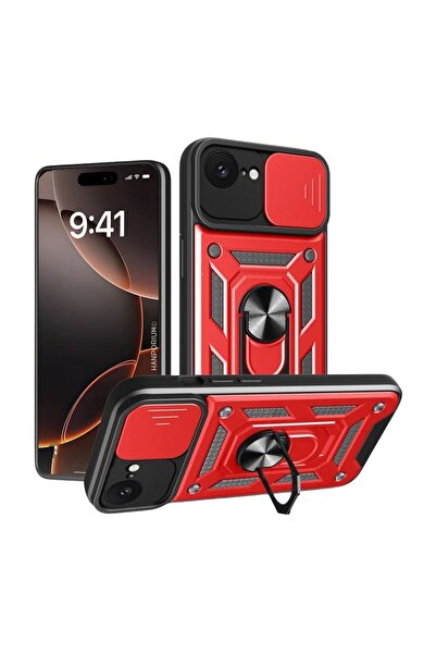 HANPORIUM حافظة تانك متوافقة مع هاتف iPhone 16e - غطاء خارجي مدرع للحماية الإ...