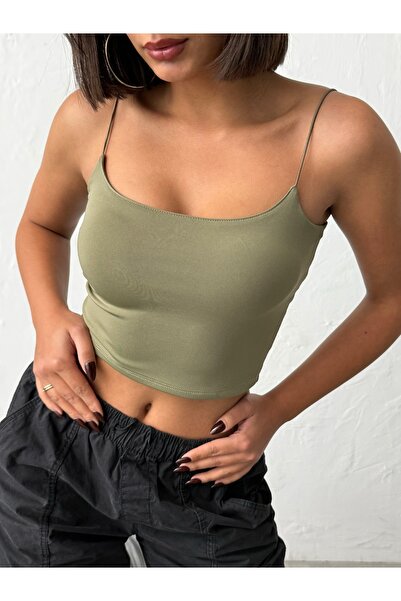 Nordmende Bustieră C crop cu bretele tip șnur pentru femei