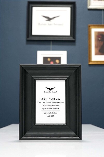 Raven Art Studio Gala A5-15x21cm Negru pentru imagini, fotografii, documente,...