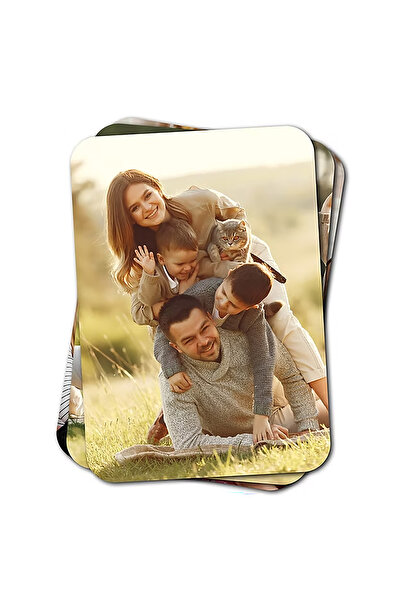 ADURA 24 Adet Kişiye Özel Fotoğraflı Magnet - 6x9 cm Buzdolabı Magneti