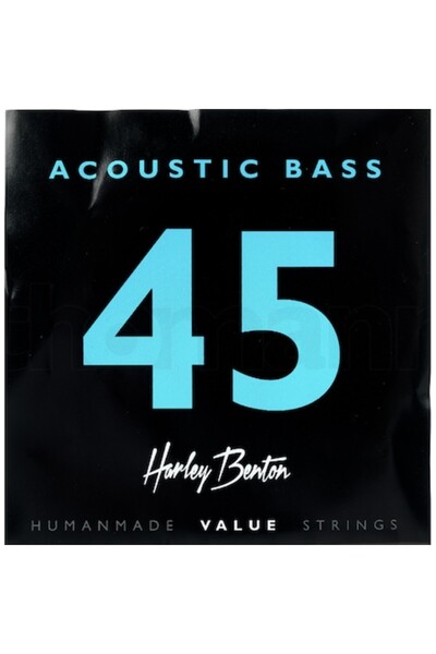 Harley Benton Set de corzi pentru chitară bas acustică Nickel 45-105