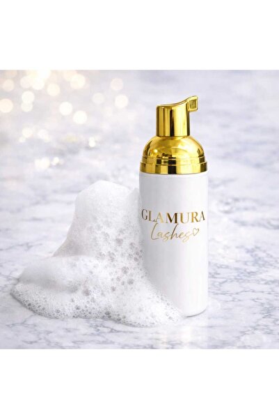Glamura Lashes Spumă Curățare Gene Glamura Lashes, Lash Shampoo Profesional, ...