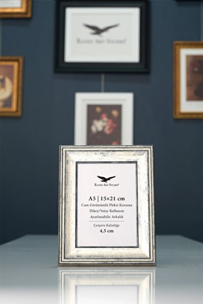 Raven Art Studio Relic A5-15x21cm Argintiu pentru imagini, fotografii, docume...