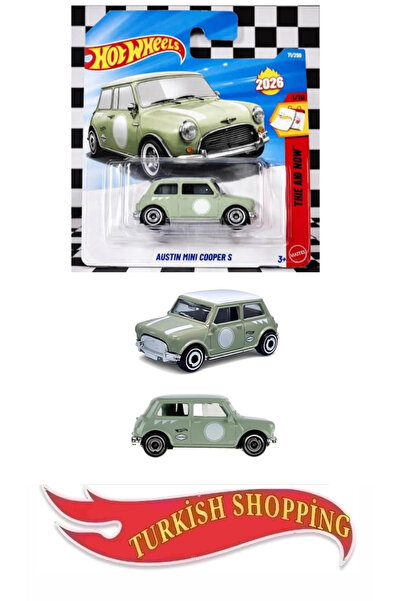 HOT WHEELS 1:64 Ölçek 2026 Case Austin Mini Cooper S