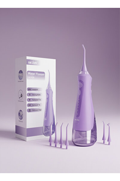 Yallabena ✨ Sejoy Rechargeable Cordless Water Flosser – 5 Modes, 230ml Tank &...