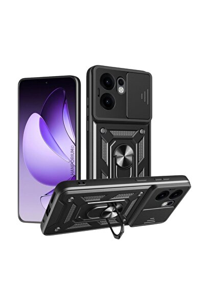 HANPORIUM جراب تانك متوافق مع هاتف أوبو رينو 13F 5G - غطاء خارجي مدرع للحماية...