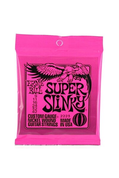 Ernie Ball Corzi de chitară electrică ușoară, grosime 09-42, nichel