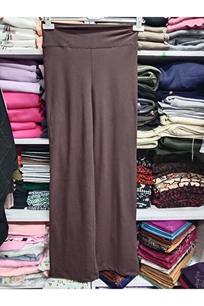 Butik Mevsimlik kumaş palazzo model pantolon