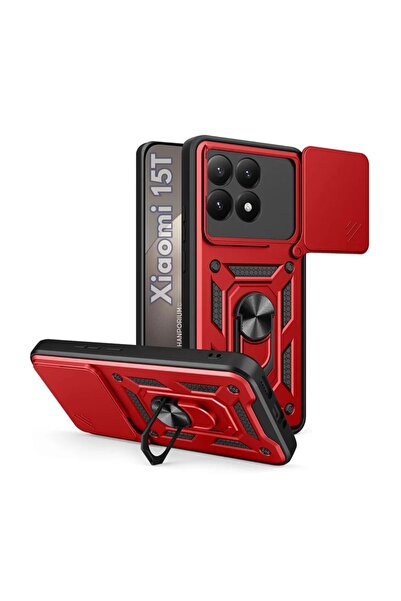 HANPORIUM حافظة Mi 15T المتوافقة مع الهاتف - غطاء خارجي مدرع للحماية من الصدم...