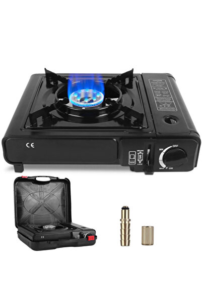 OEM Aragaz portabil de camping cu aprindere automată, geantă de transport inc...