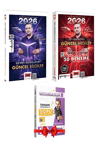 Yargı Yayınları 2026 KPSS Özgür Özkınık Kendini Güncelleyen - En Kapsamlı Gün...