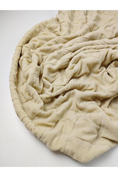 Kumaş Parça din material subțire țesături în culoarea bej crem intermediar (1...