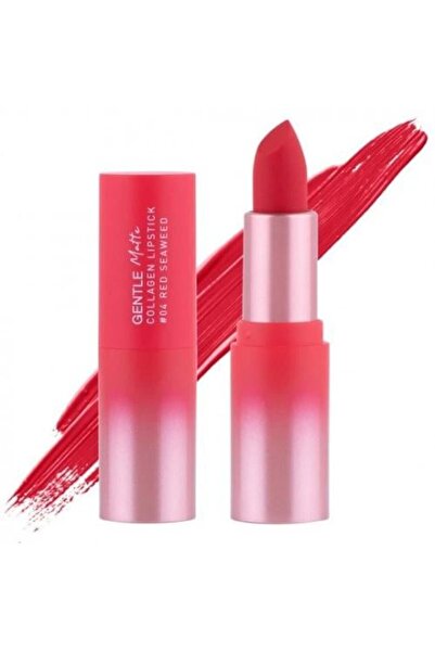 Bright Baby Collagen Gentle Matte Lipstick Red Seaweed