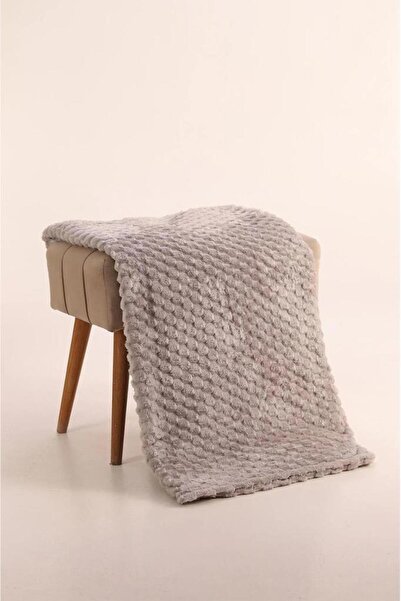 Çeyiz Diyarı Mira Plush husă pentru canapea 180x220 Cm Gri deschis