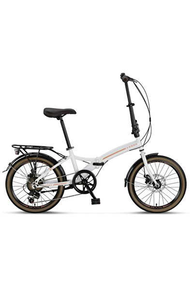 Ümit 2035 ASSOS 2D KATLANIR BİSİKLET V 20 JANT 6 VİTES KREM KARAMEL