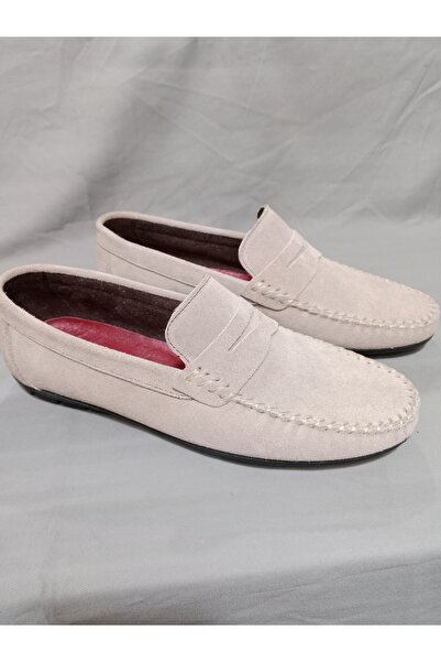 MODA حذاء رجالي أصلي من نوع Nubuck جلد بلون مدخن