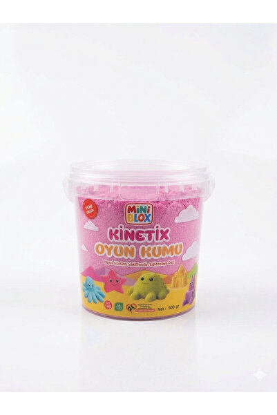 MİNİBLOX Doğal Kinetik Oyun Kumu 500gr