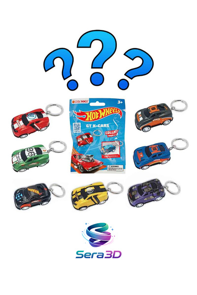 HOT WHEELS Sürpriz Anahtarlık Paketi 1 Adet