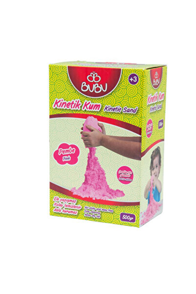 Bubu Bu-Bu Kinetik Kum 500 GR Pembe KU0005