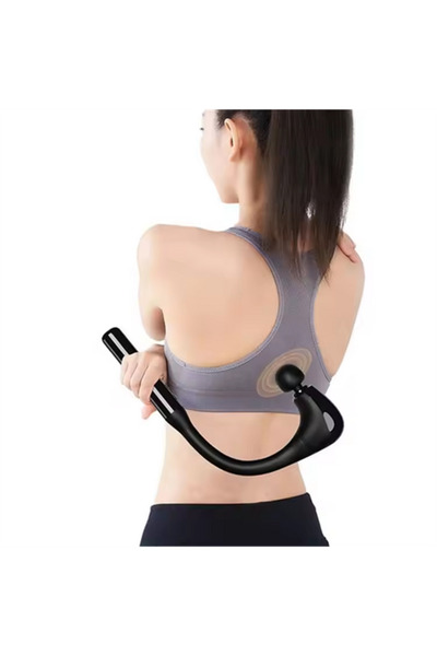 Aırstorr Leather N Tissue Massager for Back Relief U-Shaped Massage Gun for Neck, Shoulder, Leg Pain