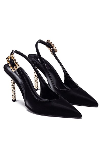 Dedos Γυναικεία Ειδικά Ψηλοτάκουνα Κομψά Με αγκράφα Ανοιχτή Πλάτη Casual Βραδ...