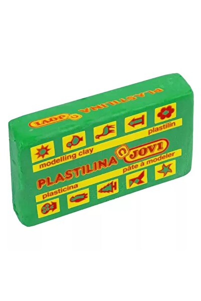 Jovi 50 Grams Dark Green Non-Drying Play Dough Plate - 1 Pcs