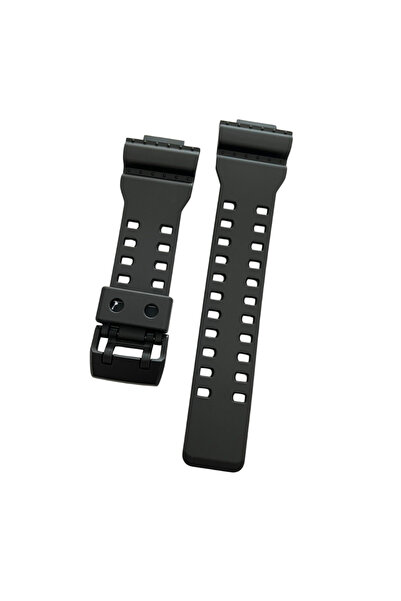 Casio G-Shock Ga-700 Black Original Watch Band - Plastic Buckle Pieces