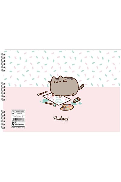 ELBA Pusheen Resim Defteri Spiralli 25x35 15 YP