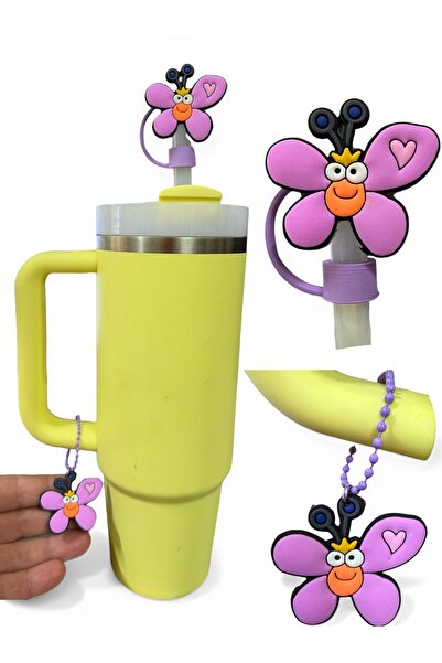 Buki'nin Atölyesi Termos uyumlu (10MM) Toz Geçirmez Quencher Pipet Tıpası Kap...