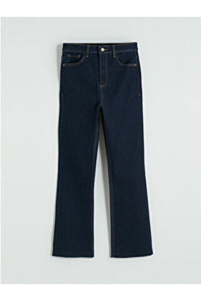 LC Waikiki M1 Sezon Indigo C Cropped Flare Women's Jean Pants