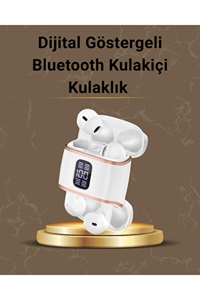 Kanonik Education سماعات أذن بلوتوث مع شاشة رقمية – عبوة من 4 قطع، مزودة بخاص...