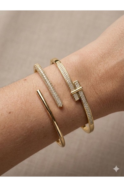 Rüya مرصّع بالأحجار مجموعة أساور تشيبلس