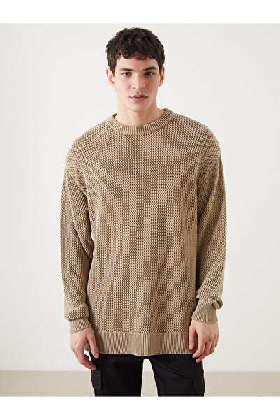 LC Waikiki Özmarka New Season Crew Neck Men's Knitwear Sweater