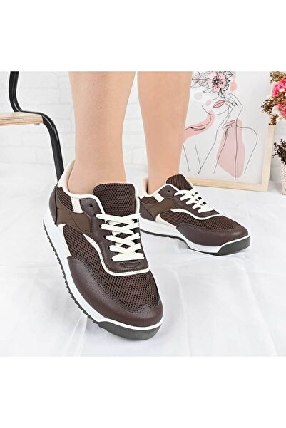Tmall Women's Sports Shoes, Made of textile material, D1495, Brown