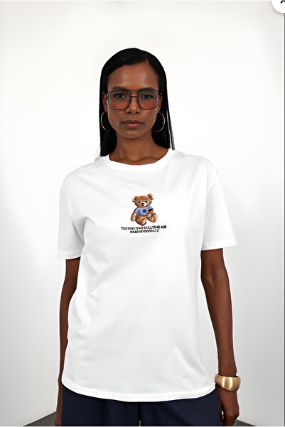 butikoznur White t-shirt