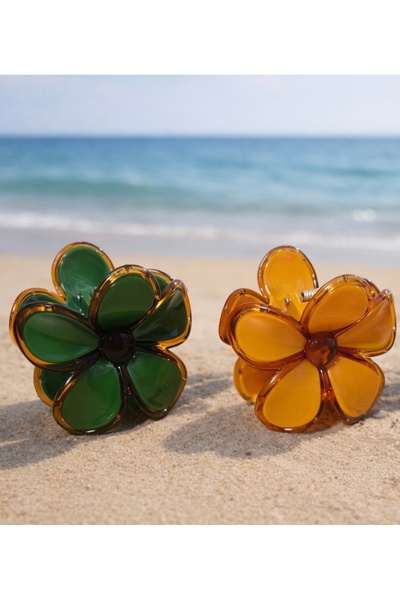 Monalisa Monalisatoka Kadın Papatya 2'Li Mandal Toka Seti