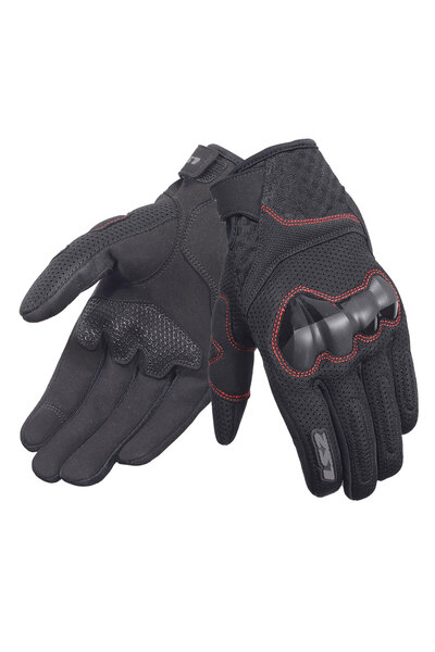 LS2 قفازات شاكي إيفو باللون الأسود