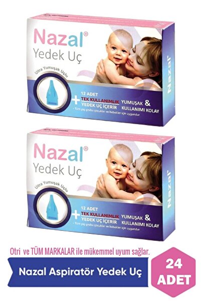 Jenbol Burun Aspiratörü Yedek Uç 2 Kutu Otri Uyumlu 24 Adet Ile Tam Uyumludur